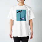 Plays_Within_PlaysのBird Shadow2 スタンダードTシャツ