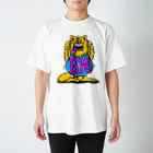 INASBY 髑髏毒郎のバケネコくん太郎 スタンダードTシャツ