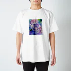 CLOVERの曼荼羅インクアート Regular Fit T-Shirt