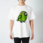 Cody the LovebirdのChubby Bird　キエリボウシインコ Regular Fit T-Shirt