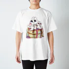 たべごろうさちゃんショップのパンケーキうさちゃん スタンダードTシャツ