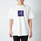 Suisren_1117の中指すいれんたん Regular Fit T-Shirt