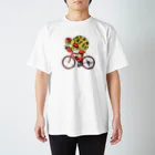 segasworksのカメの自転車乗り Regular Fit T-Shirt