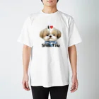 makuwa動物園のシー・ズー スタンダードTシャツ