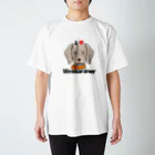 makuwa動物園のワイマラナー Regular Fit T-Shirt