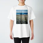 鮑叔館　珠李の海辺 Regular Fit T-Shirt