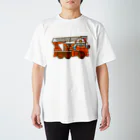 コメビツくんのセキハンくんのはしご車 スタンダードTシャツ