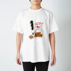 劇団・ハグハグ共和国Shopのはぐにゃん ver.おに Regular Fit T-Shirt