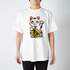 山猫shopの役満招き猫 スタンダードTシャツ