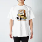 イラスト MONYAAT のカリカリサロン オイル塗り放題！ Regular Fit T-Shirt