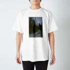 me's filmのフィンランドの雪 Regular Fit T-Shirt