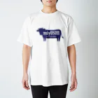 miyUSHIのmiyUSHI 牛シルエット Regular Fit T-Shirt