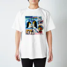 みなとまち層の南半球のペンギンたち Regular Fit T-Shirt