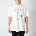 轟絢斗/とどろきあやとのクリームソーダ/グリーン Regular Fit T-Shirt