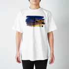 猫カフェにあにゃあグッズショップの空飛ぶきくらげくん　 Regular Fit T-Shirt