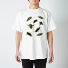 くいなの母のこがたのげんごろうたち Regular Fit T-Shirt