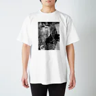 なな松ショップのモノクロ松6周年 Regular Fit T-Shirt