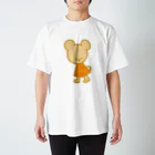 pipro(ぴぷろ)のクマタン(ponchozoo) Regular Fit T-Shirt