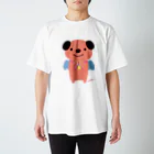 ミポーズハウスの祈り犬かなえのイラスト全身ver スタンダードTシャツ