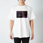 Bathroom__ sozai goods shopのくまと湯船 Regular Fit T-Shirt