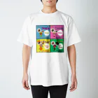 ROVAのThe eyelippers ! NO1~4 Regular Fit T-Shirt