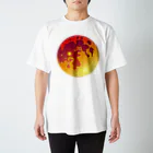 KANAT  LAMHITAの満月 Regular Fit T-Shirt