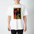 YS VINTAGE WORKSのフランス　絵本　キツネ、ネズミ、雄鶏、 スタンダードTシャツ