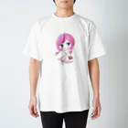 巫護まにの私服まに（ロングスカート） スタンダードTシャツ