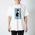 B.T. LOCOのB.T. LOCO スタンダードTシャツ「なんだ？」（ライトブルー） スタンダードTシャツ