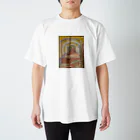 Masterpieceのゴッホ　/　庇護の回廊　Corridor in the Asylum September 1889 Regular Fit T-Shirt