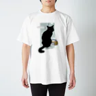 ちまき茶屋のスーパー猫の日2 スタンダードTシャツ