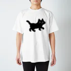 kiriedouのクロネコちゃん Regular Fit T-Shirt