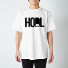 TROPiCALViBESのHODL MONA Blackfont Regular Fit T-Shirt