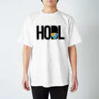 TROPiCALViBESのHODL XEM #2 Blackfont Regular Fit T-Shirt