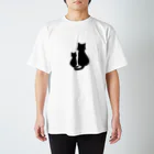 elephant-fishのオヤコネコ Regular Fit T-Shirt