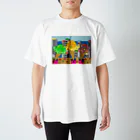 Blupiggの踊るアイスクリームA スタンダードTシャツ