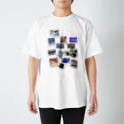 𝙈𝙊𝙈𝙊'𝙨 𝙎𝙝𝙤𝙥のMOMOとコラージュ Regular Fit T-Shirt