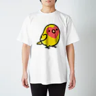 Cody the LovebirdのChubby Bird コザクラインコ Regular Fit T-Shirt