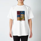 らっかせいさんとなかまたちのらっかせいさん_レトロ スタンダードTシャツ