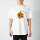 AURA_HYSTERICAのHamburger Regular Fit T-Shirt