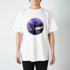 鉄道博士 / Dr.Railwayの鉄道宗 僧侶 尺束 Regular Fit T-Shirt