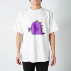 さばのおみせのむらさき きょうりゅう Regular Fit T-Shirt