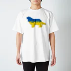 Familyの🇺🇦ウクライナ緊急チャリティー🇺🇦キャバリア Family＊cavalier_NoWar スタンダードTシャツ