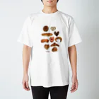  BREAD1setのトキメキデニッシュ スタンダードTシャツ