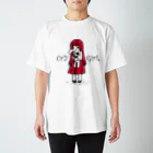 aocollectionの涙少女(赤) Regular Fit T-Shirt