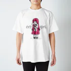 aocollectionの涙少女(桃) Regular Fit T-Shirt