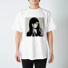 465のカスミソウの女の子 スタンダードTシャツ