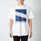 屋久島大学 Souvenir shopの増水注意 スタンダードTシャツ