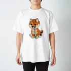 (≡‘∞‘≡)RYamamotoの柴こいぬ スタンダードTシャツ