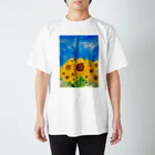 Gaku Okata Original Goodsのsunflowers for ukraine スタンダードTシャツ